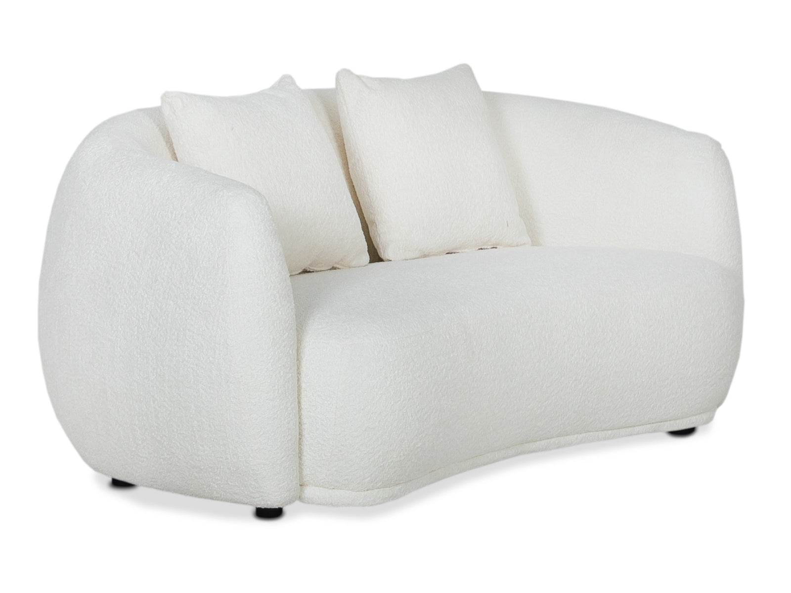 Loveseat Diana #Color_Snow"T37108"