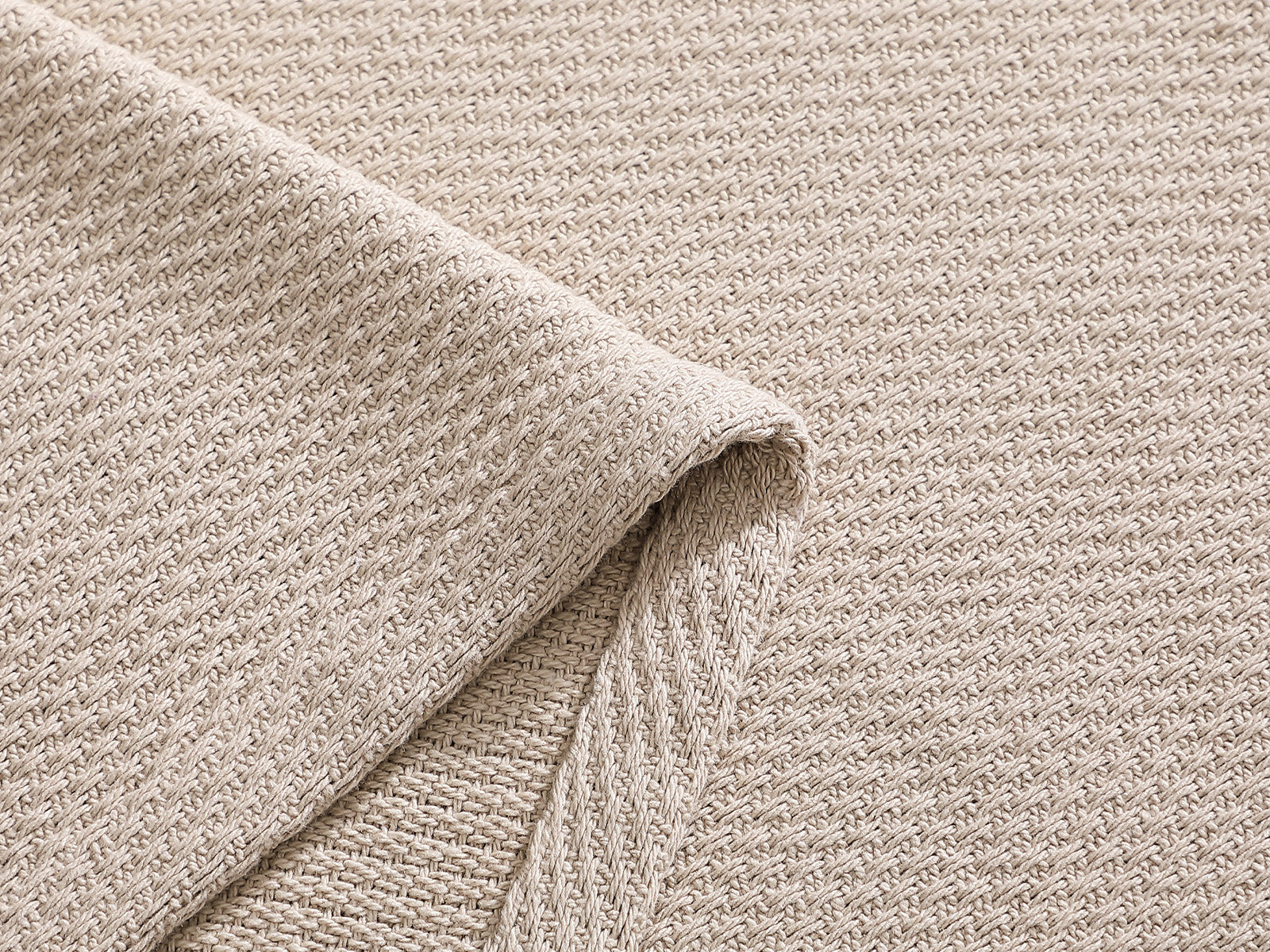 Cobija Cotton Pique Tommy Hilfiger #Color_Beige