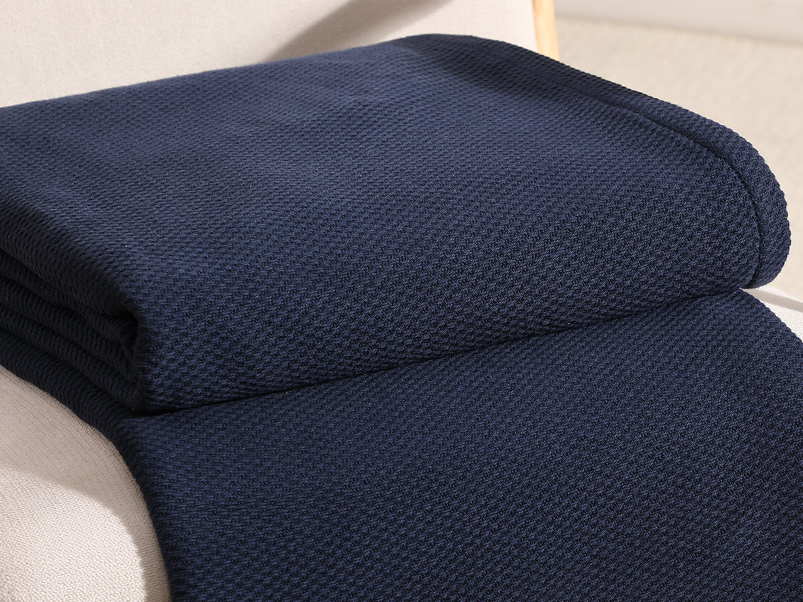 Cobija Cotton Pique Tommy Hilfiger #Color_AzulMarino