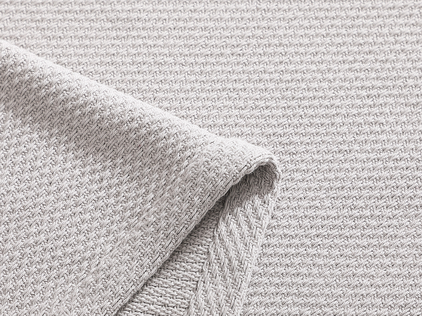 Cobija Cotton Pique Tommy Hilfiger #Color_GrisClaro