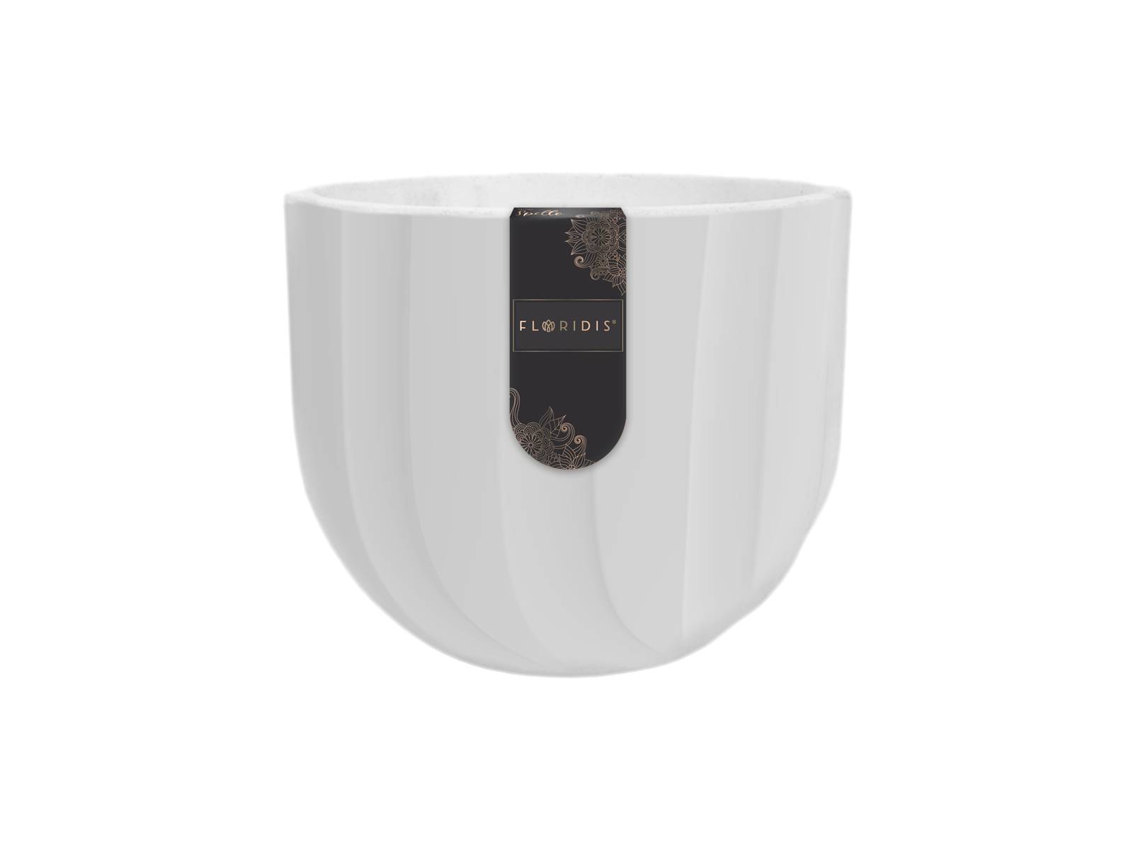 Cachepot Spello Ondulado C/Blanco Floridis