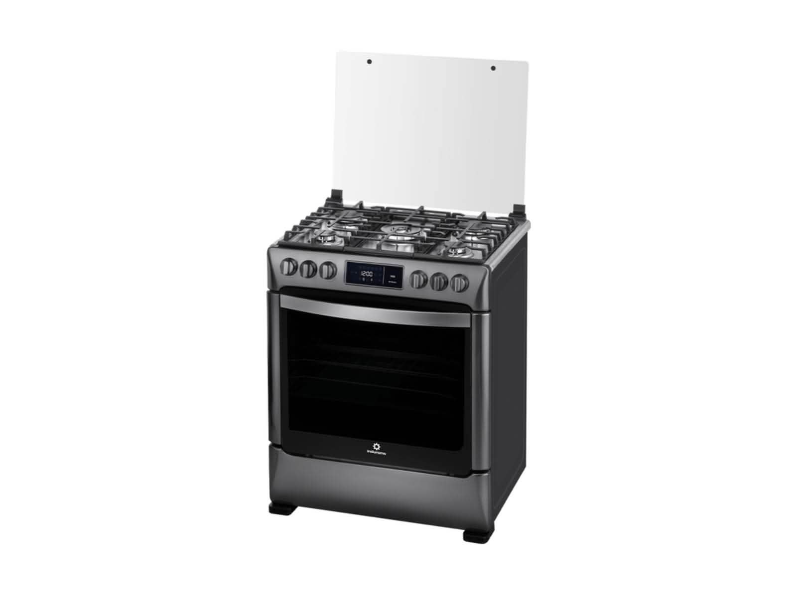 Cocina a Gas Smart Niza Negra 30" Indurama