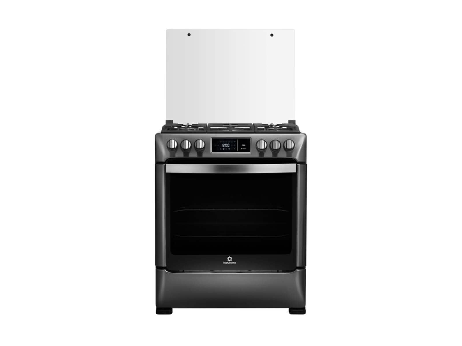 Cocina a Gas Smart Niza Negra 30" Indurama