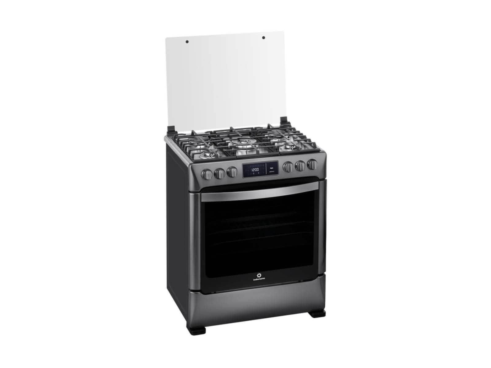 Cocina a Gas Smart Niza Negra 30" Indurama