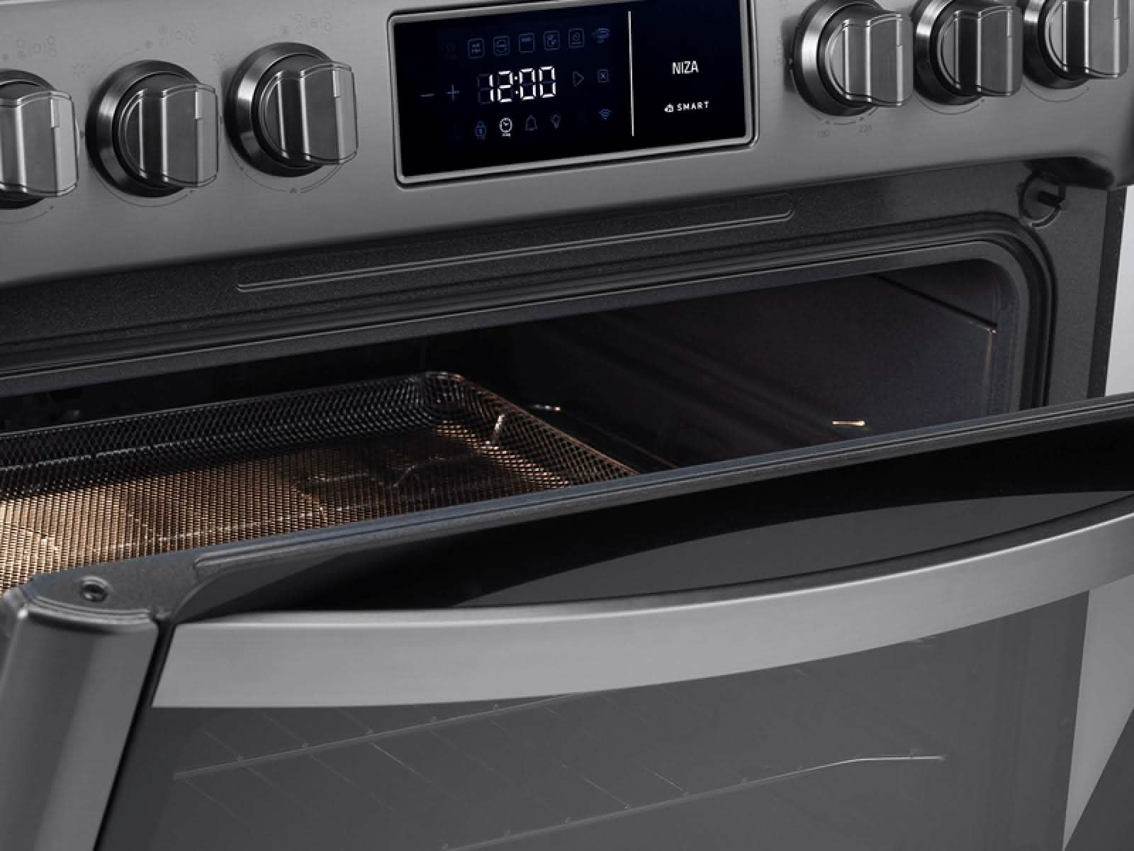 Cocina a Gas Smart Niza Negra 30" Indurama