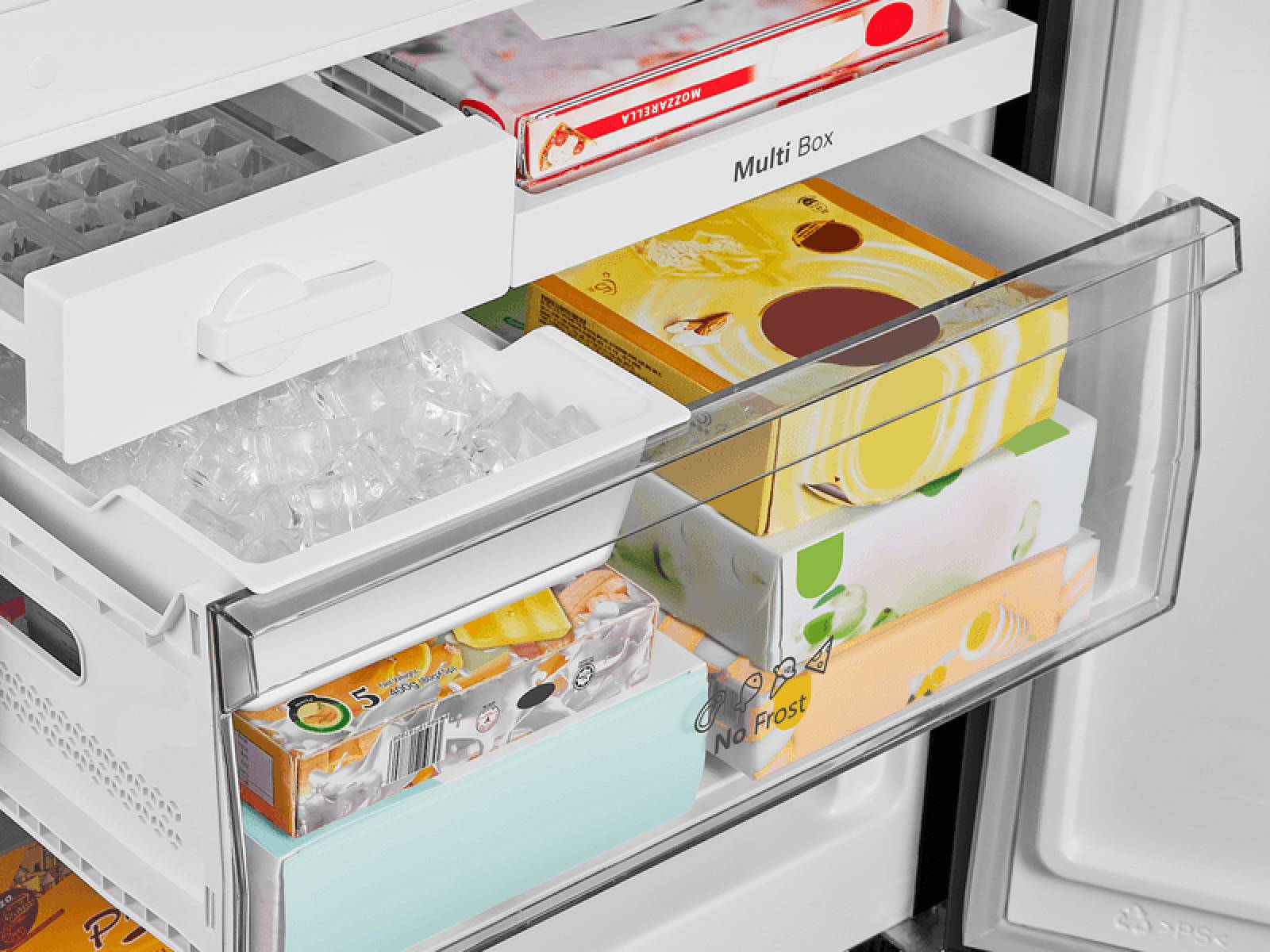 Refrigeradora Bottom Mount 404 Lts Negra Indurama