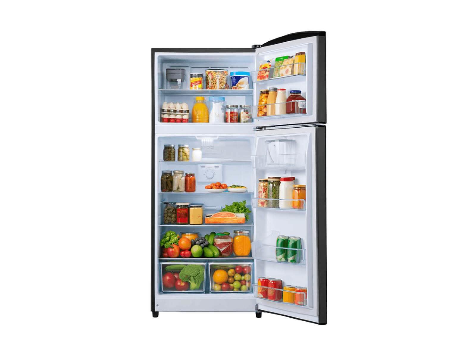 Refrigeradora Top Mount 390 Lts Negra