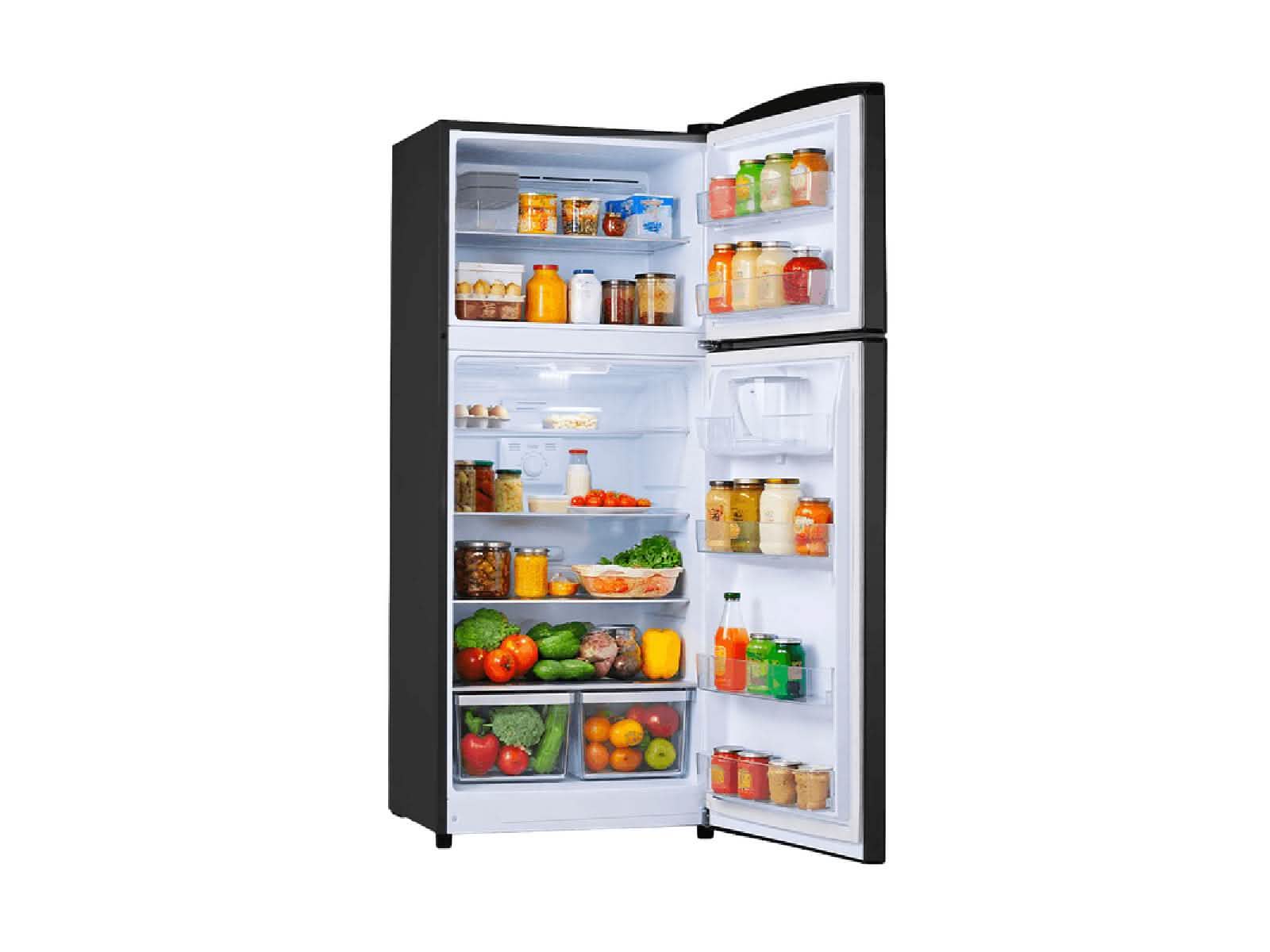 Refrigeradora Top Mount 390 Lts Negra