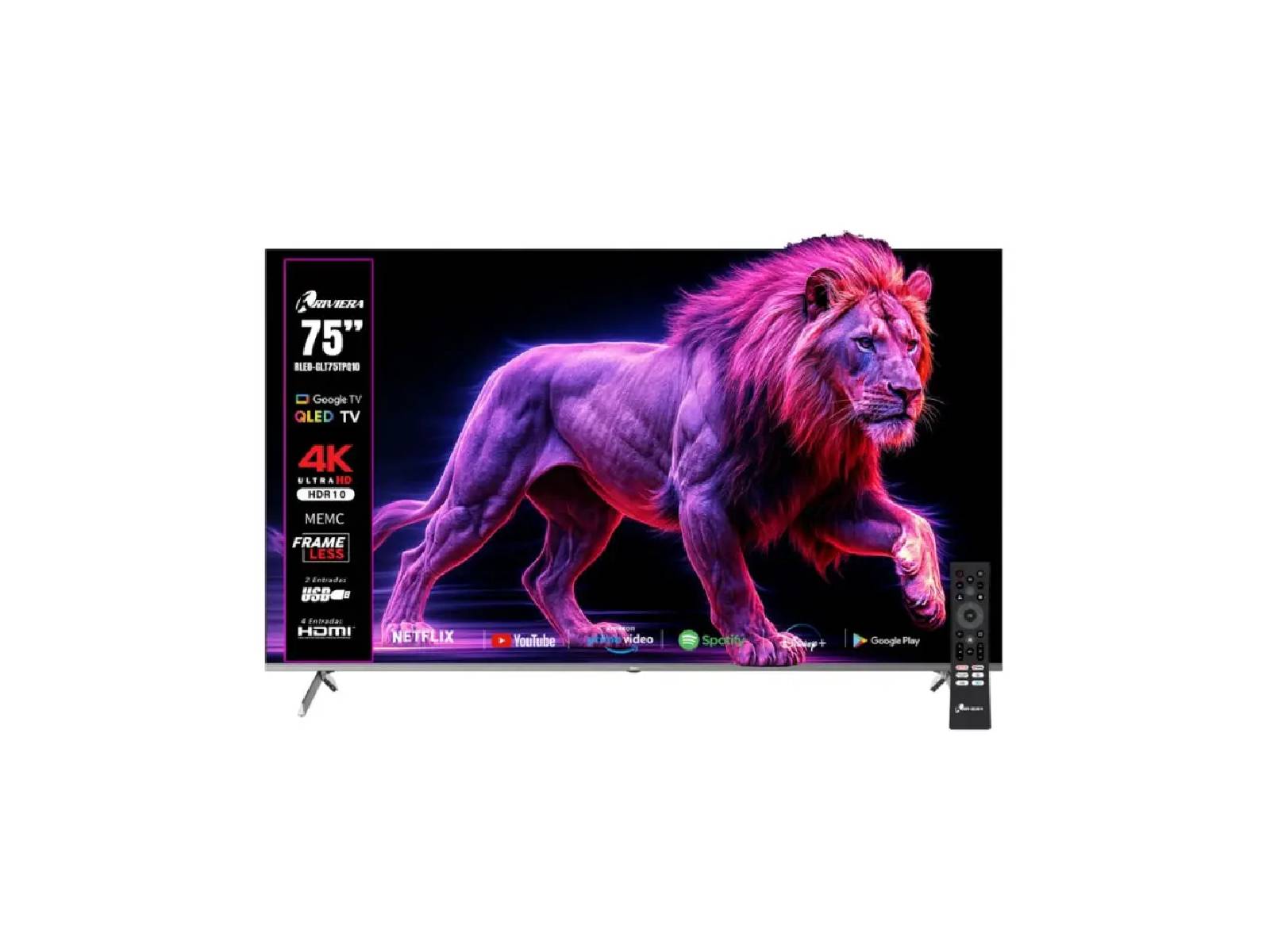 Televisor 75" QLed Riviera
