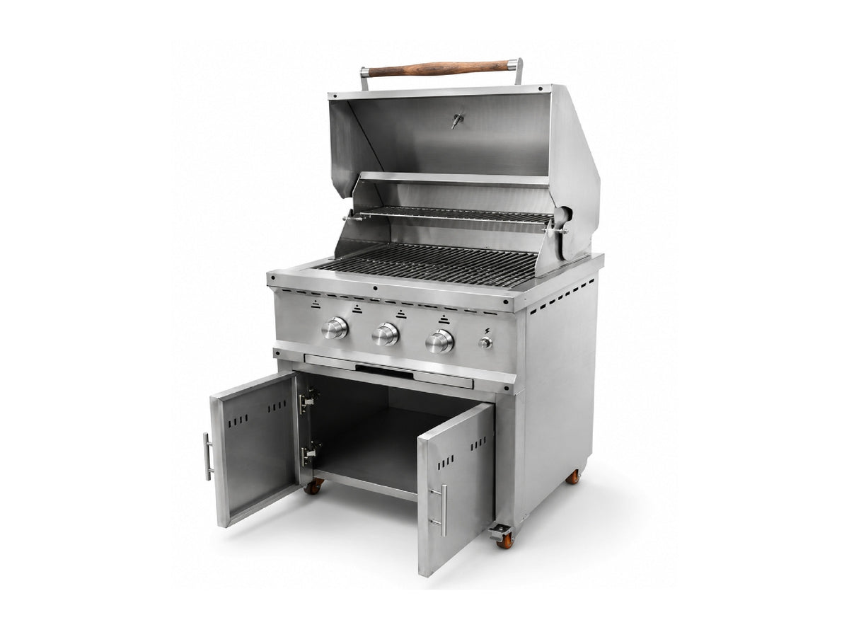 Grill Empotrable con Base 90 Fiamma