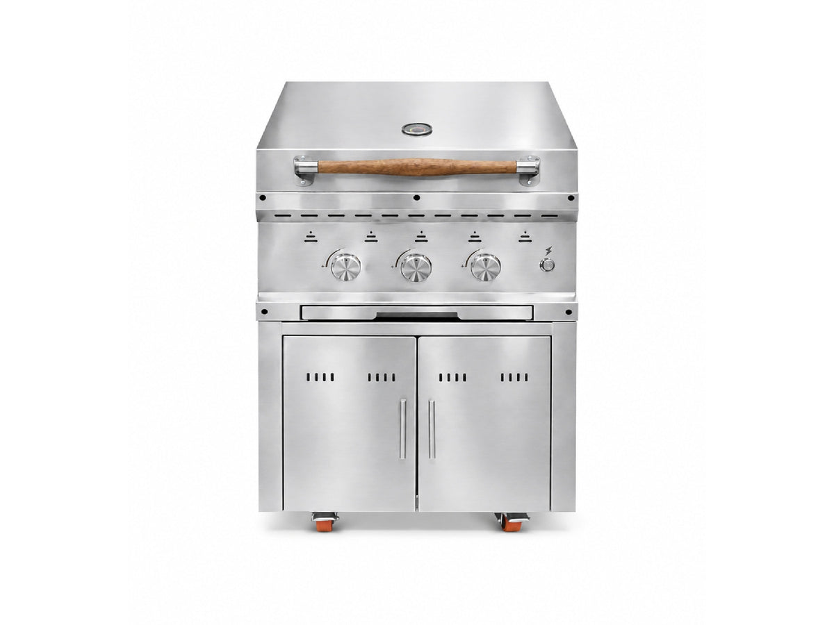 Grill Empotrable con Base 90 Fiamma