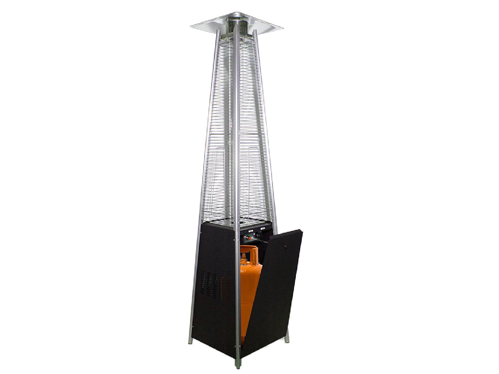 Calefactor de Ambientes Pirámide Black BP