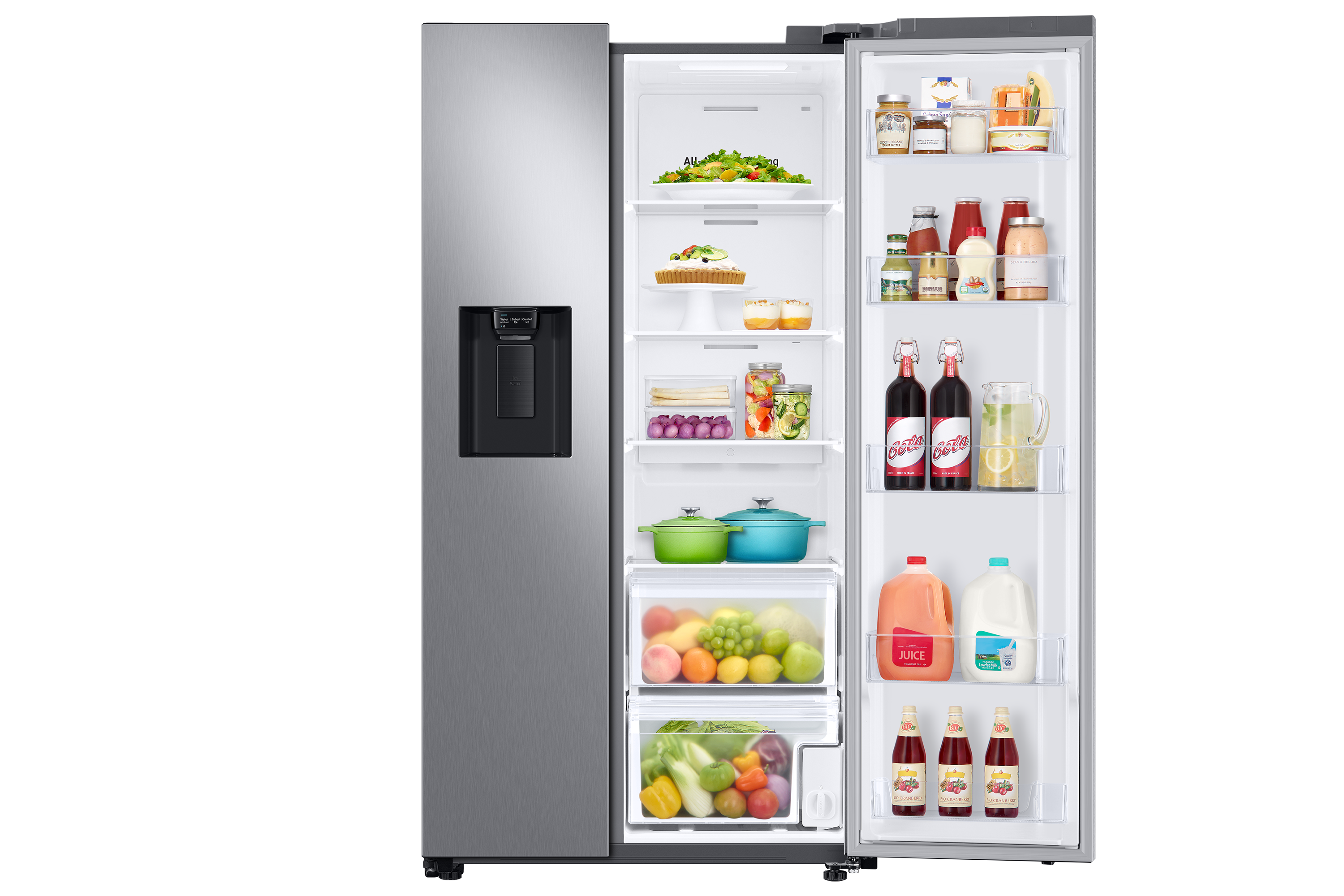 Refrigerador Side by Side 602L Dispensador Samsung 