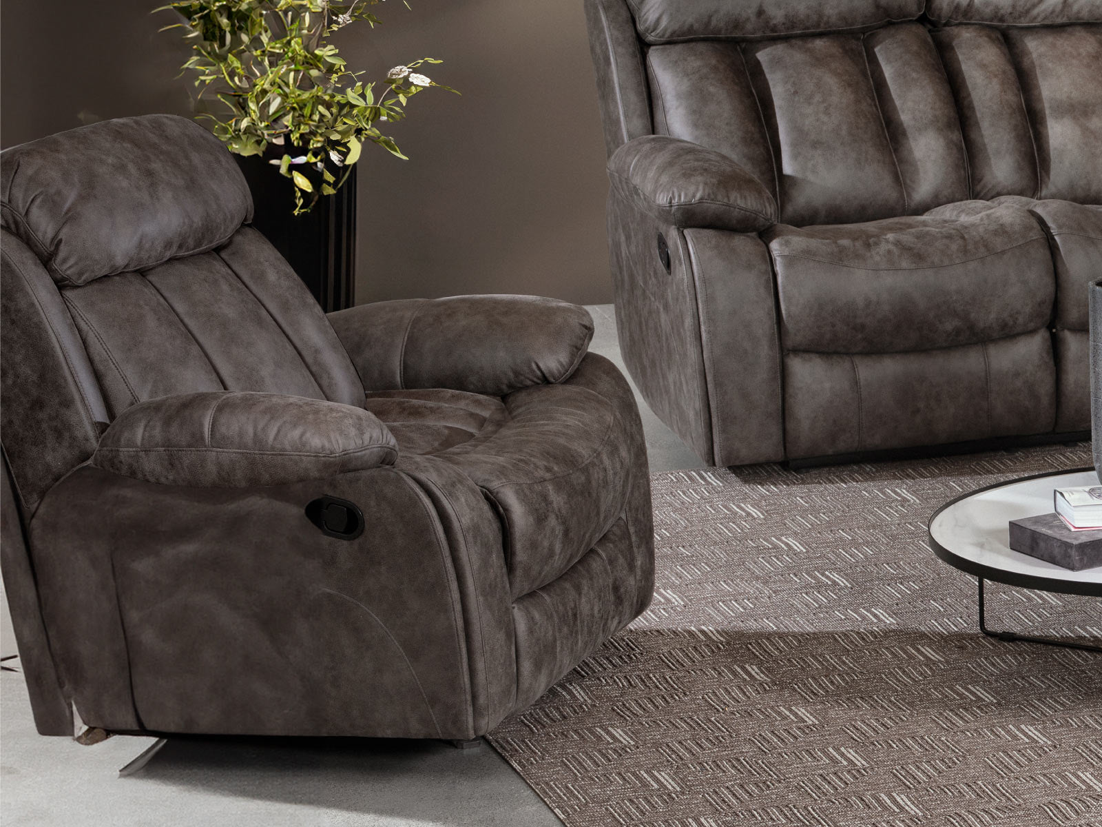 Recliner Donatella Silver