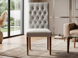 Silla Martini Capitoneada Honey Wash