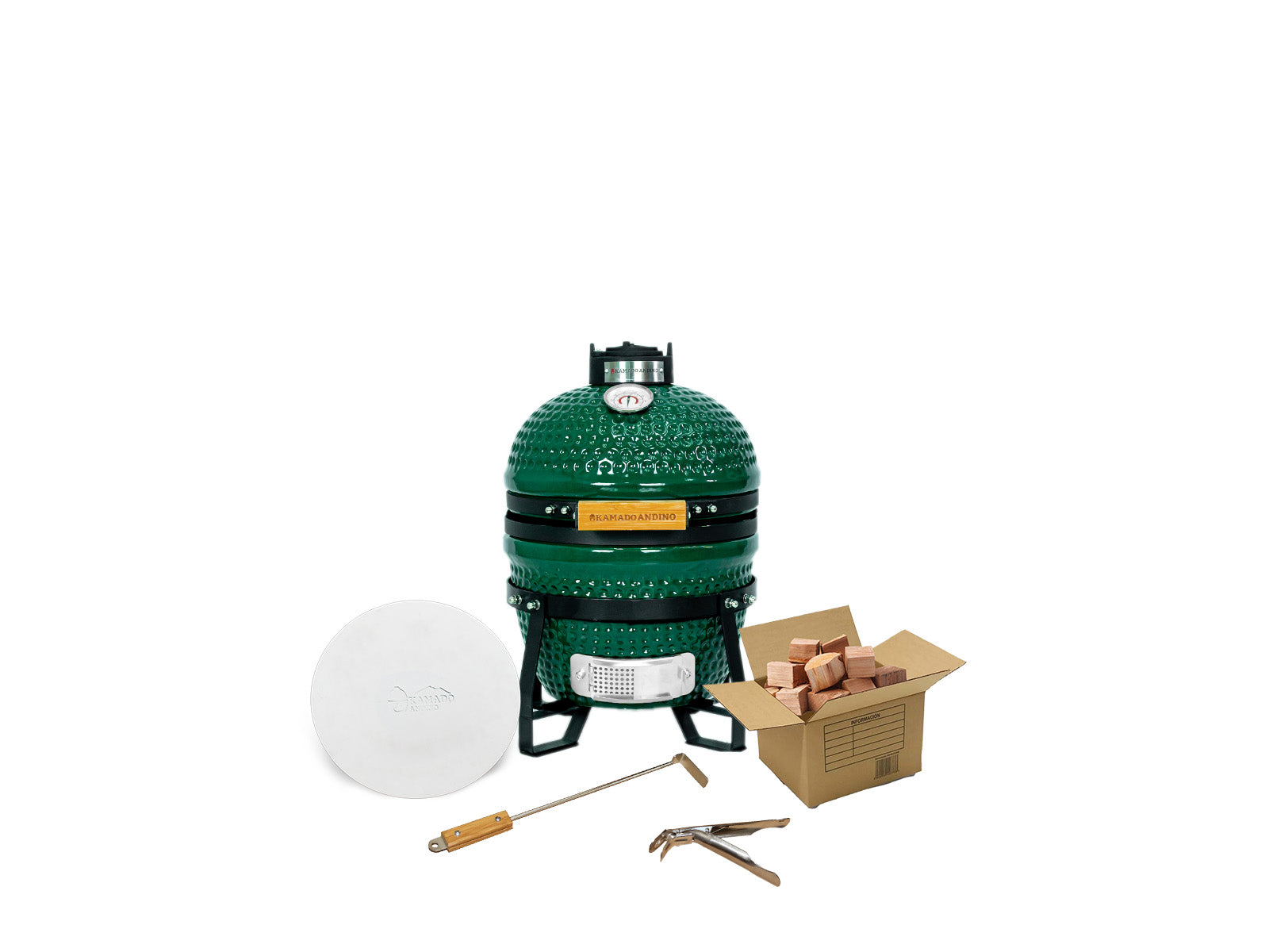 Grill Kamado Andino Small #Color_Verde #Version_Clasica