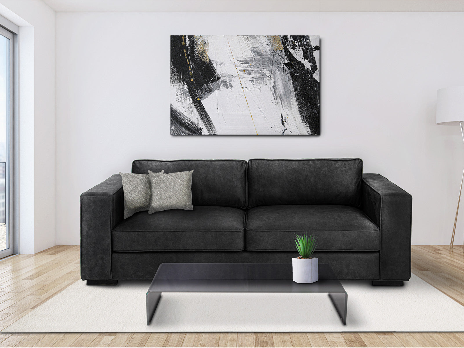 Sofa Triple Anny #Color_DimGray"T3695"