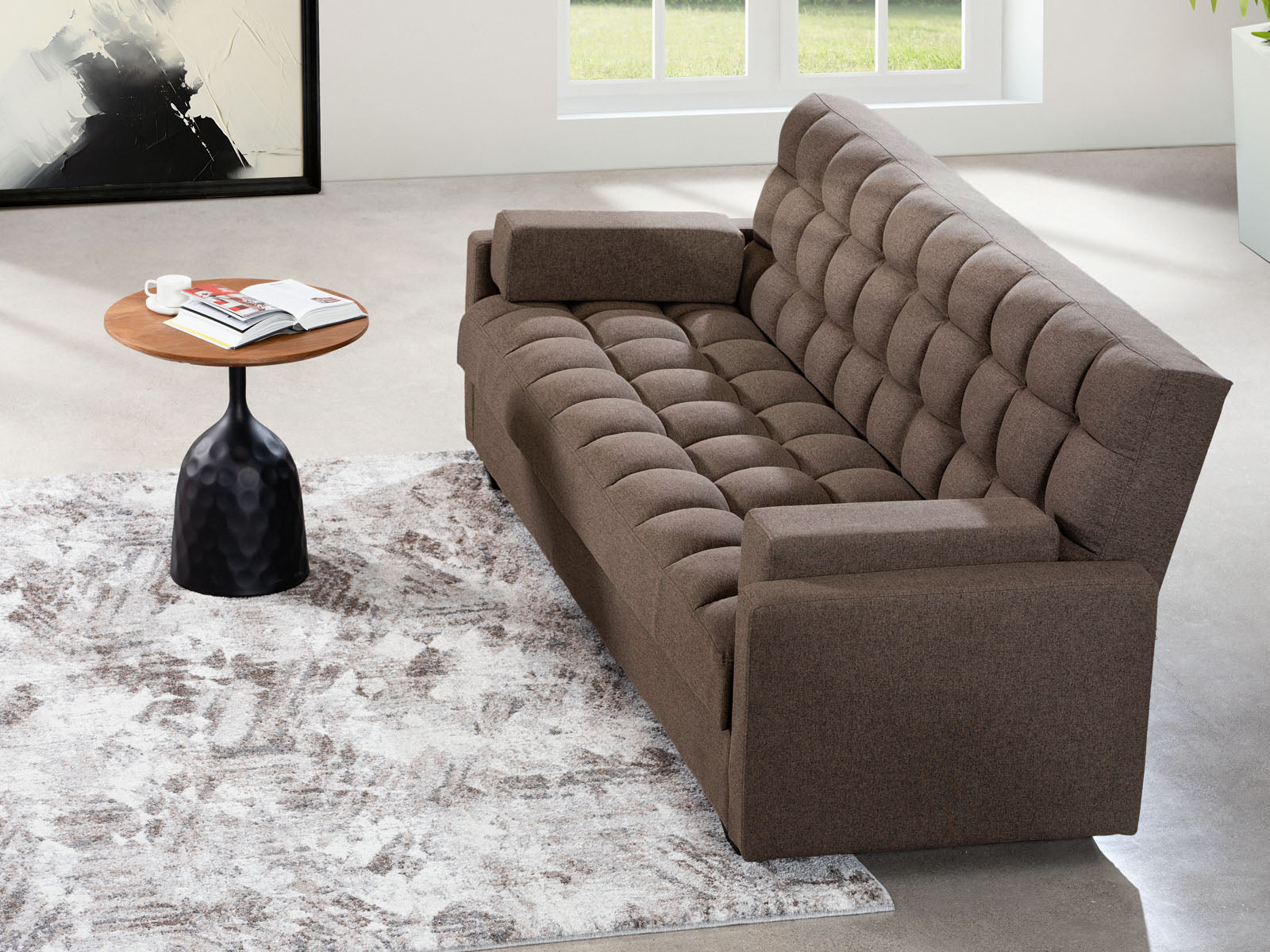 Sofa Cama Briley #Color_SaddleBrown"4554"