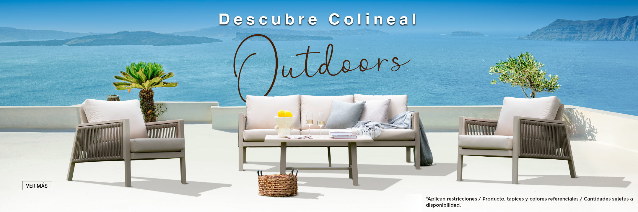 Conoce los mejores materiales para los muebles de exterior - Colineal