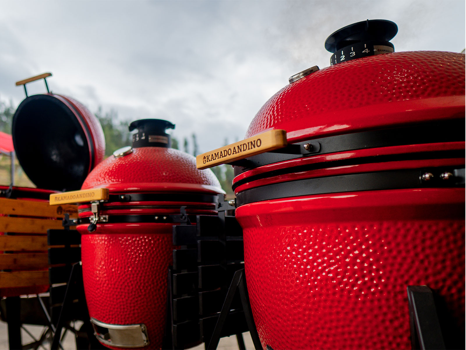 Grill Kamado Andino Extra Large 27 #Color_Red