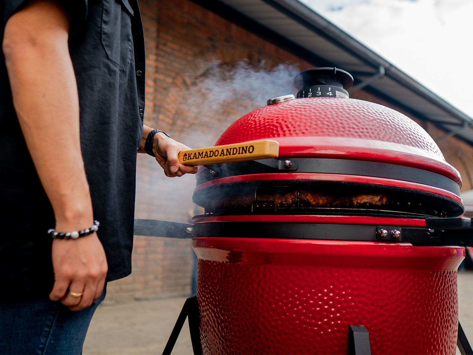 Grill Kamado Andino Extra Large 27 #Color_Red