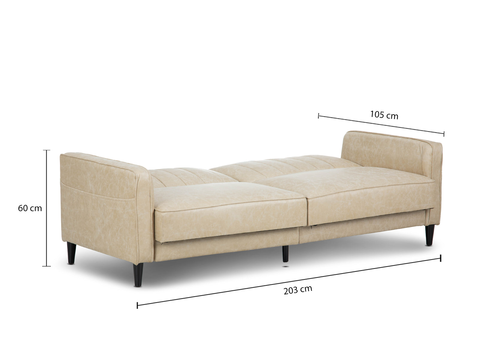 Sofa Cama Camil #Color_LemonChiffon"2123"