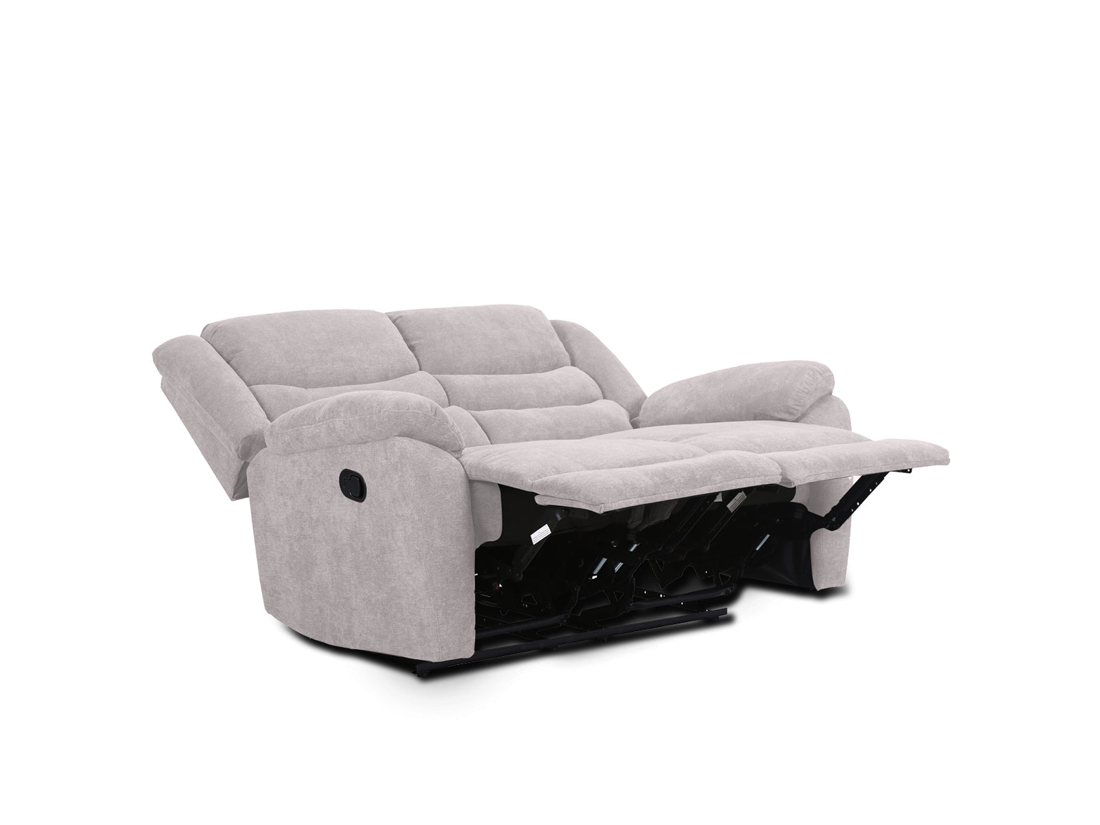 Sala Bradford C/Recliner 2P #Color_Silver"2345"