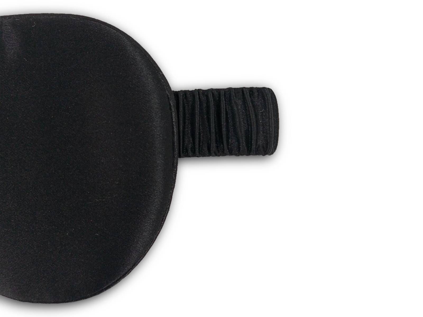 Antifaz para Dormir de Seda Morera #Color_Negro