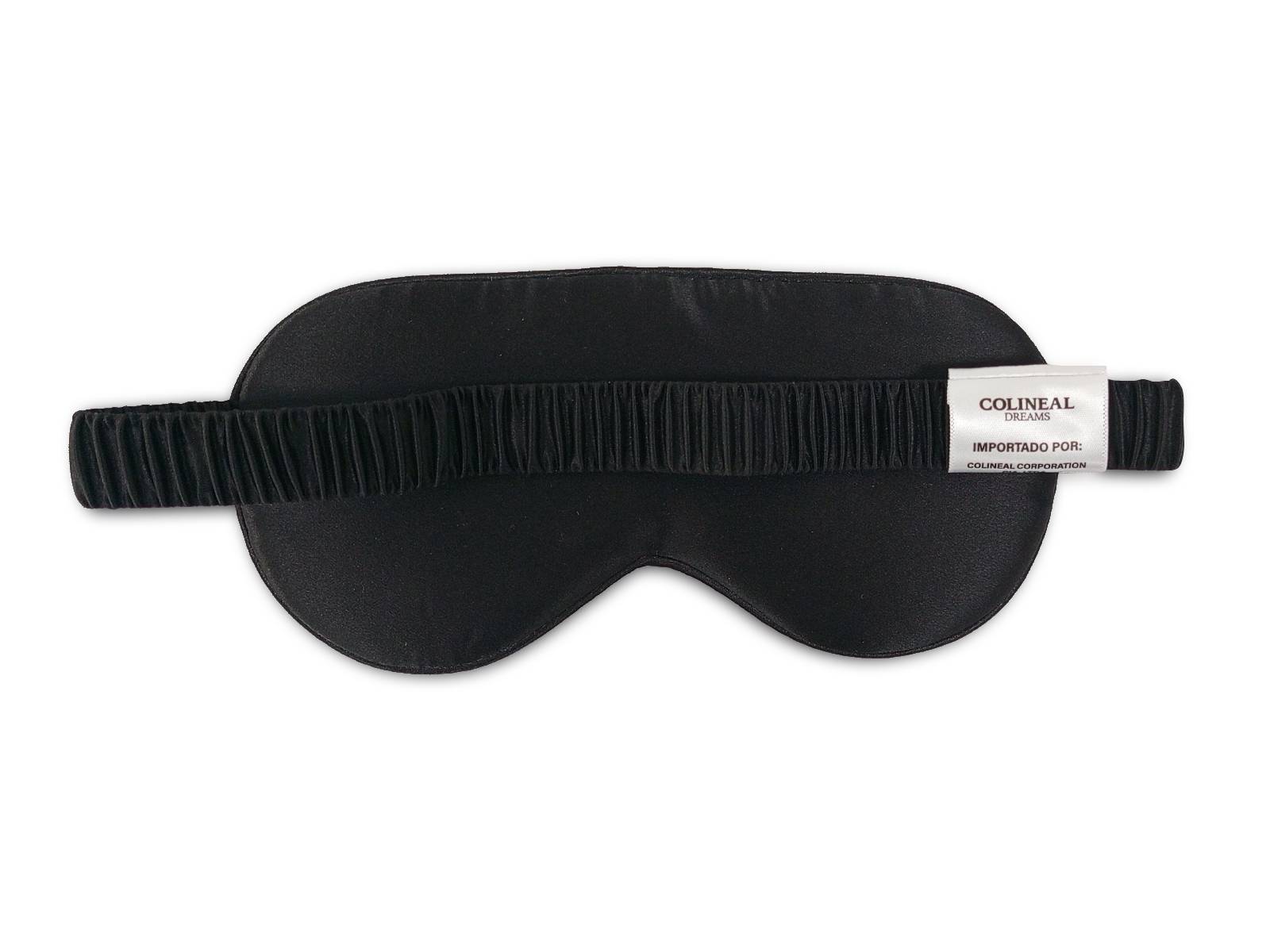 Antifaz para Dormir de Seda Morera #Color_Negro