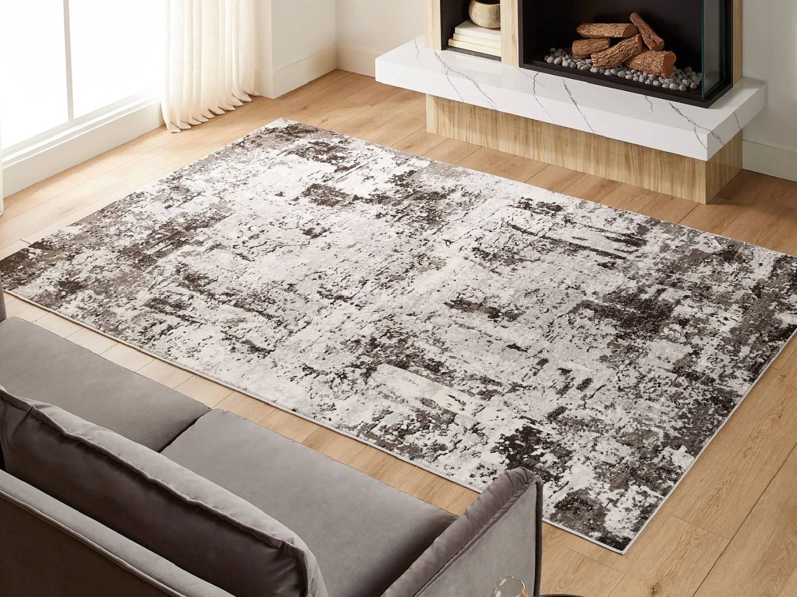Alfombra Ayda #Color_Negro