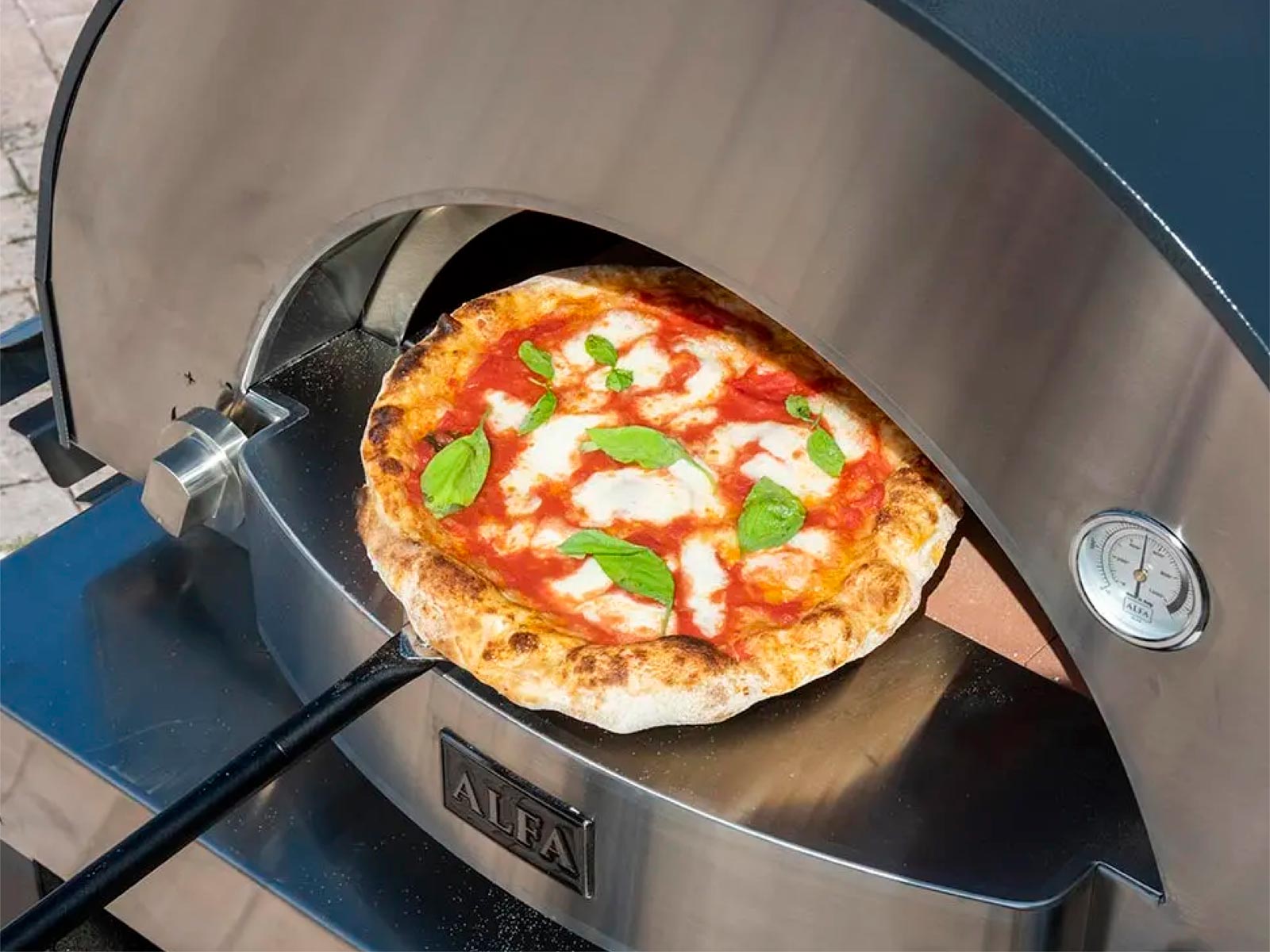 Horno Classico 2 Pizze a Gas Alfa Forni