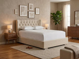 Cama Martini Basso Fog Capitoneada