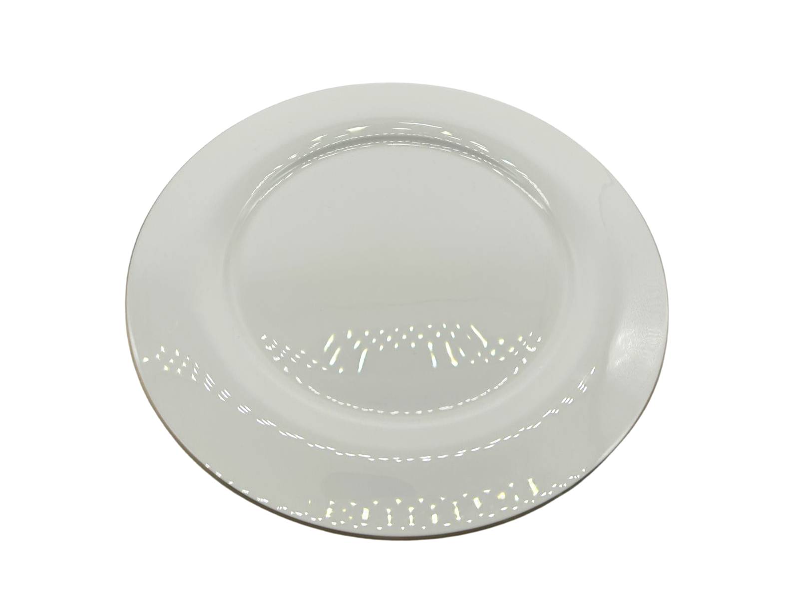Plato para Postre Blanco de Cerámica Warenhaus