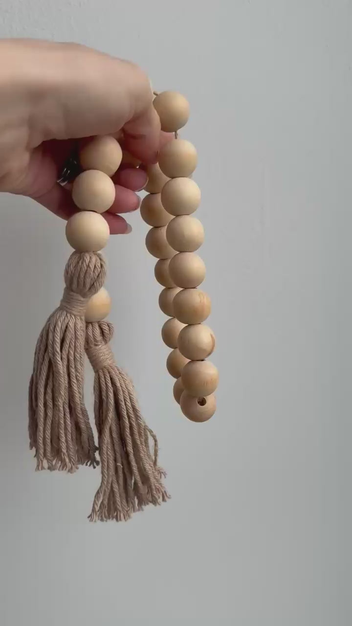 Guirnalda de Madera Khipu