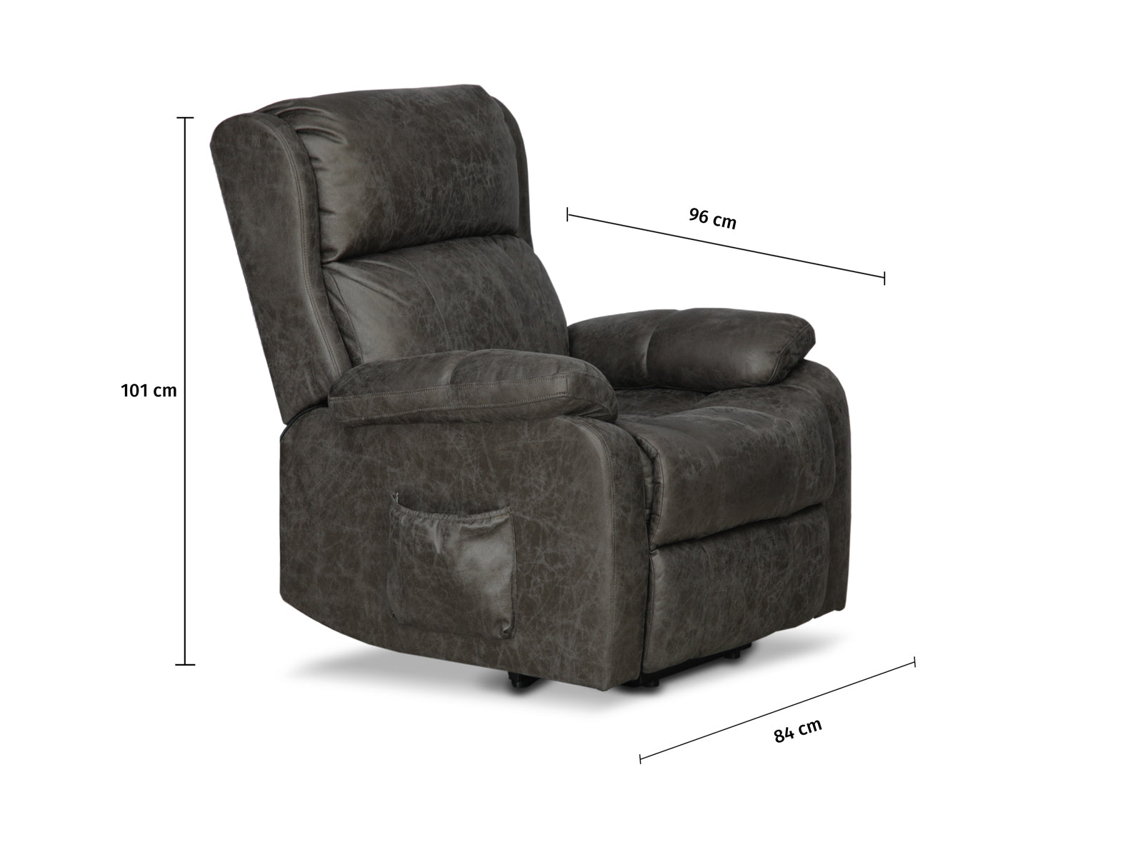Recliner Chiscris Power Lift #Color_DimGray"1355"