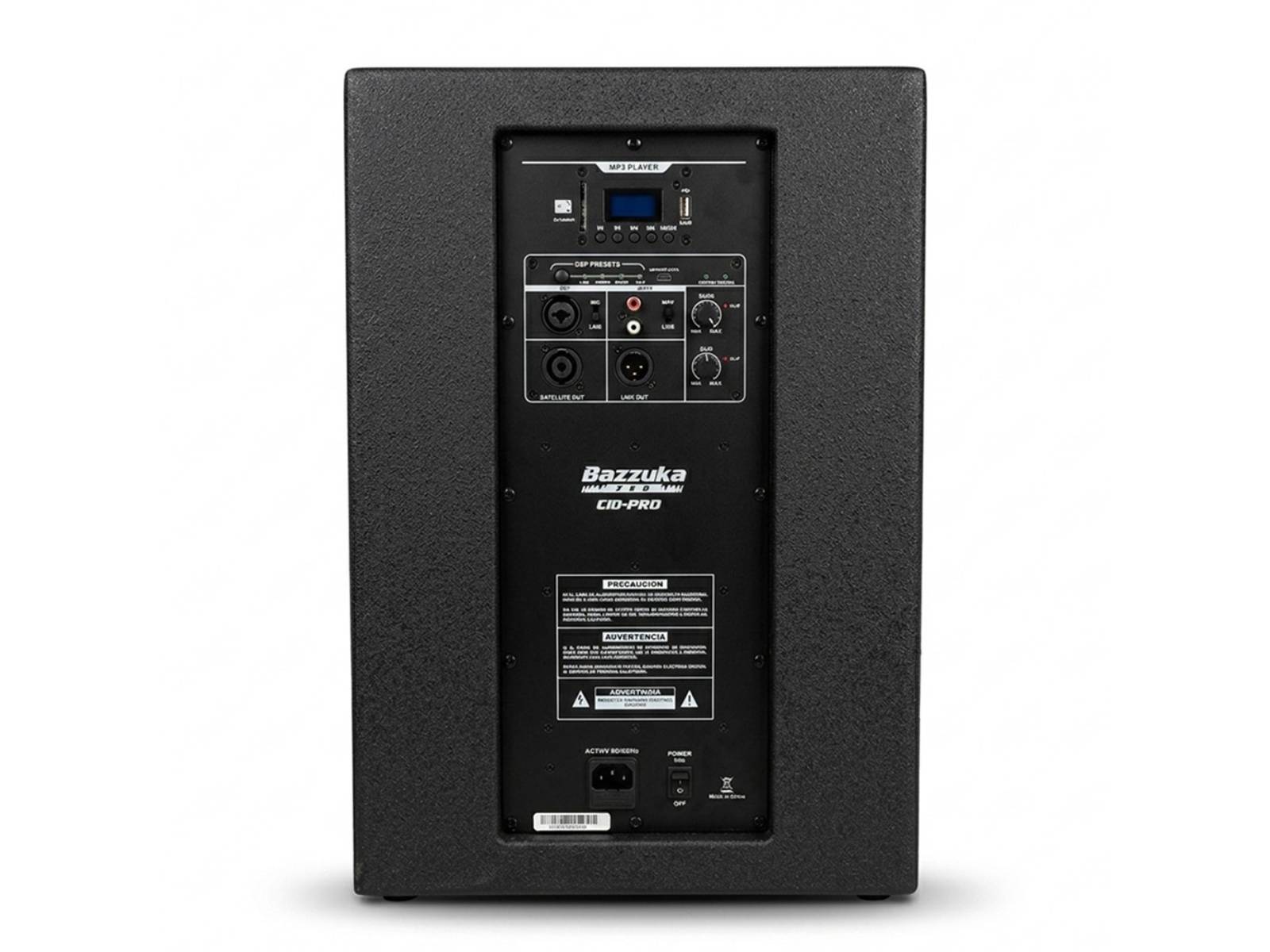 Sistema de Sonido Profesional 10” Bazzuka