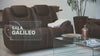 Sofa Galileo Power Head Rest Voice Control C/RECLINER