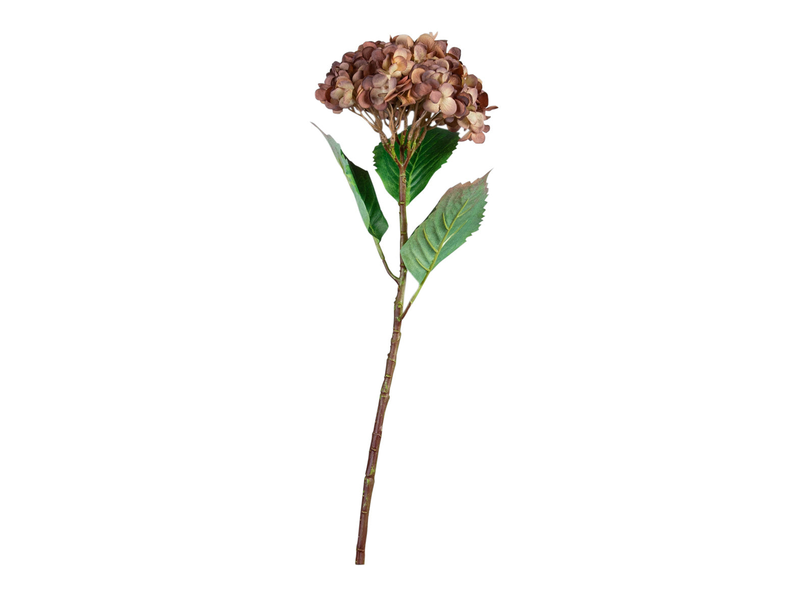 Arreglo Floral Hortensia Artificial C/Marron
