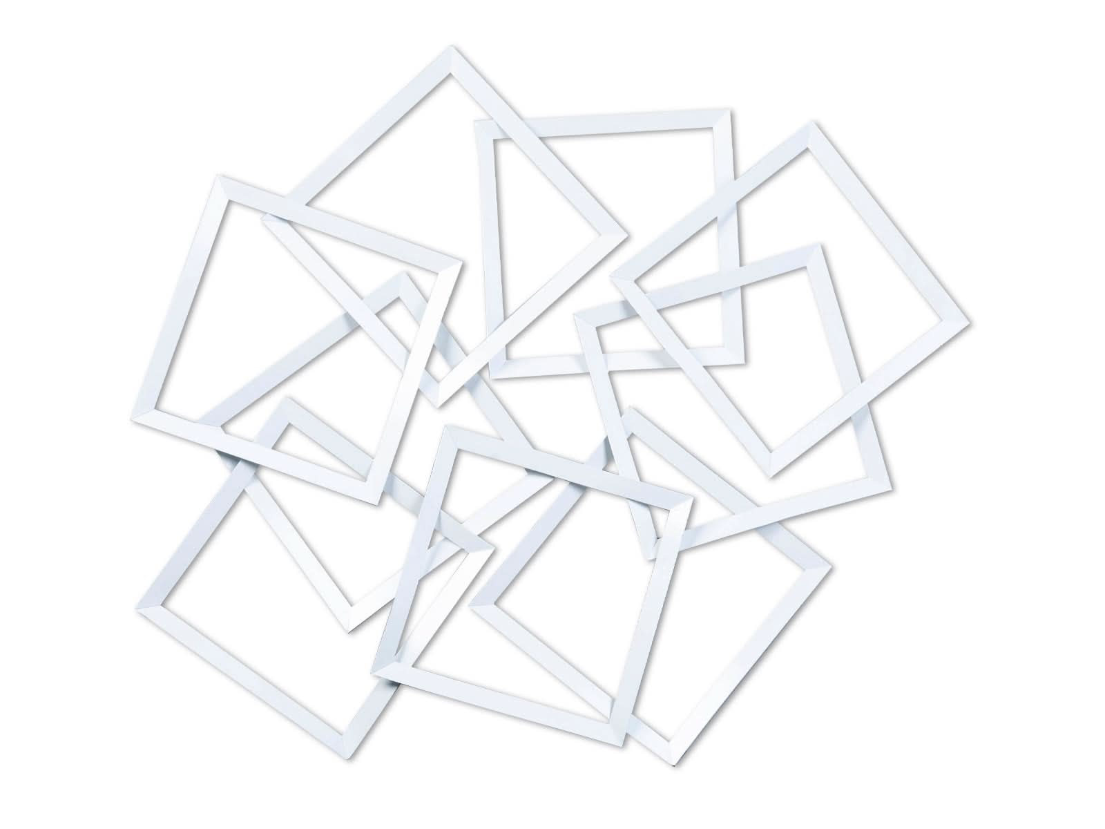 Aplique de Pared Cuadros Blancos
