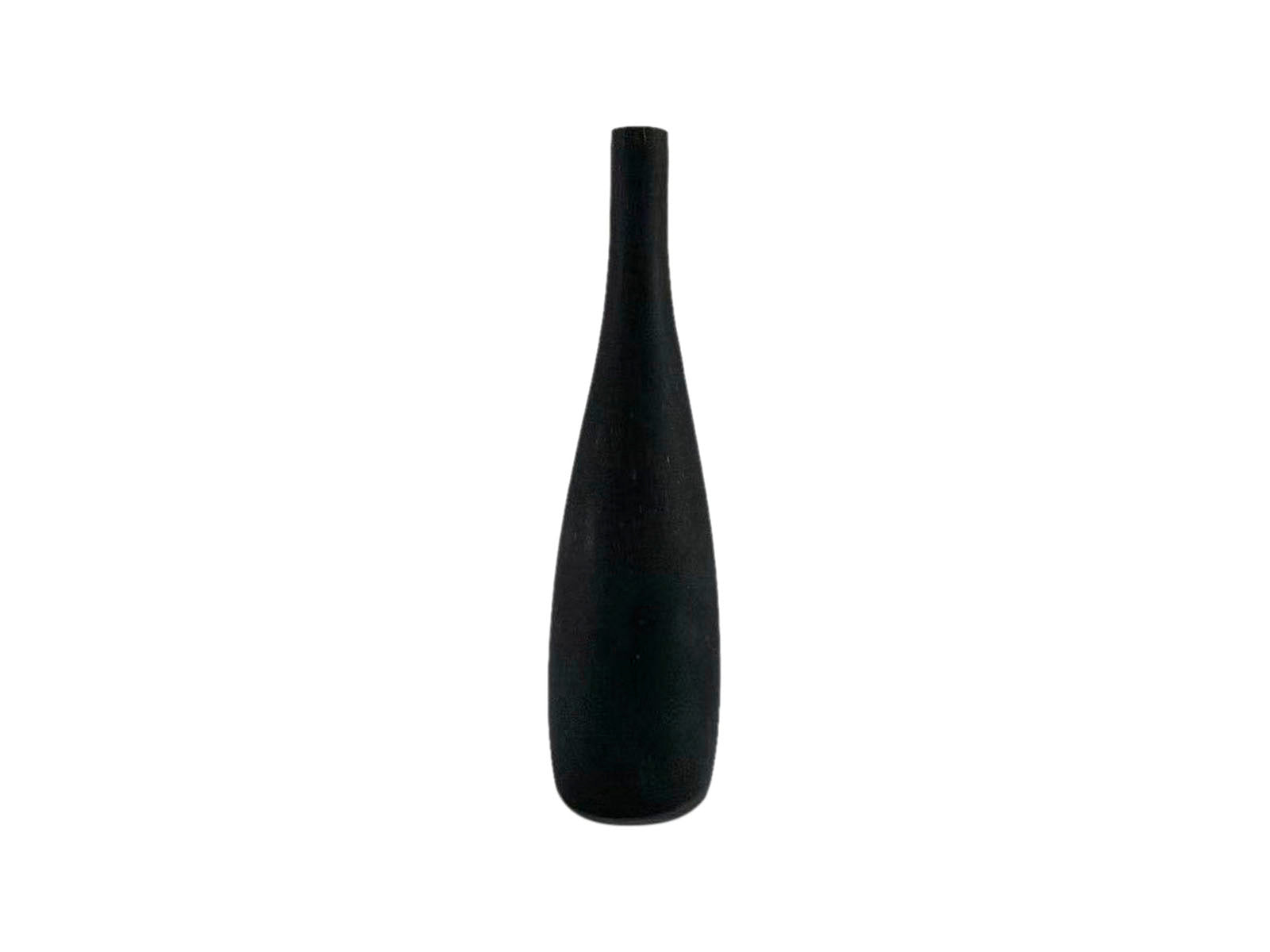 Florero 9.5 cm Botella C/Negro