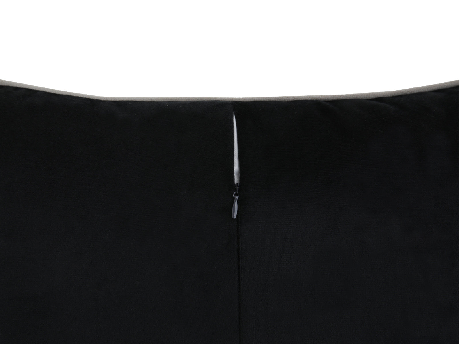Cojin Acolchado Silver 30x50 C/Negro