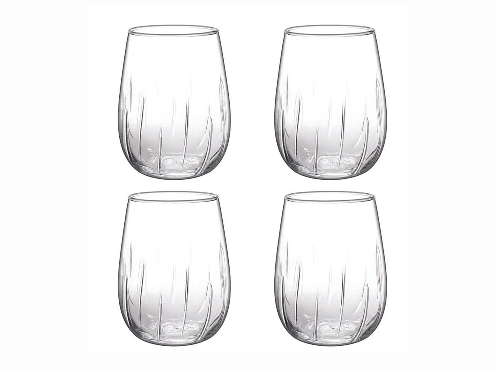 Vasos de Vidrio Set x4 Pisa