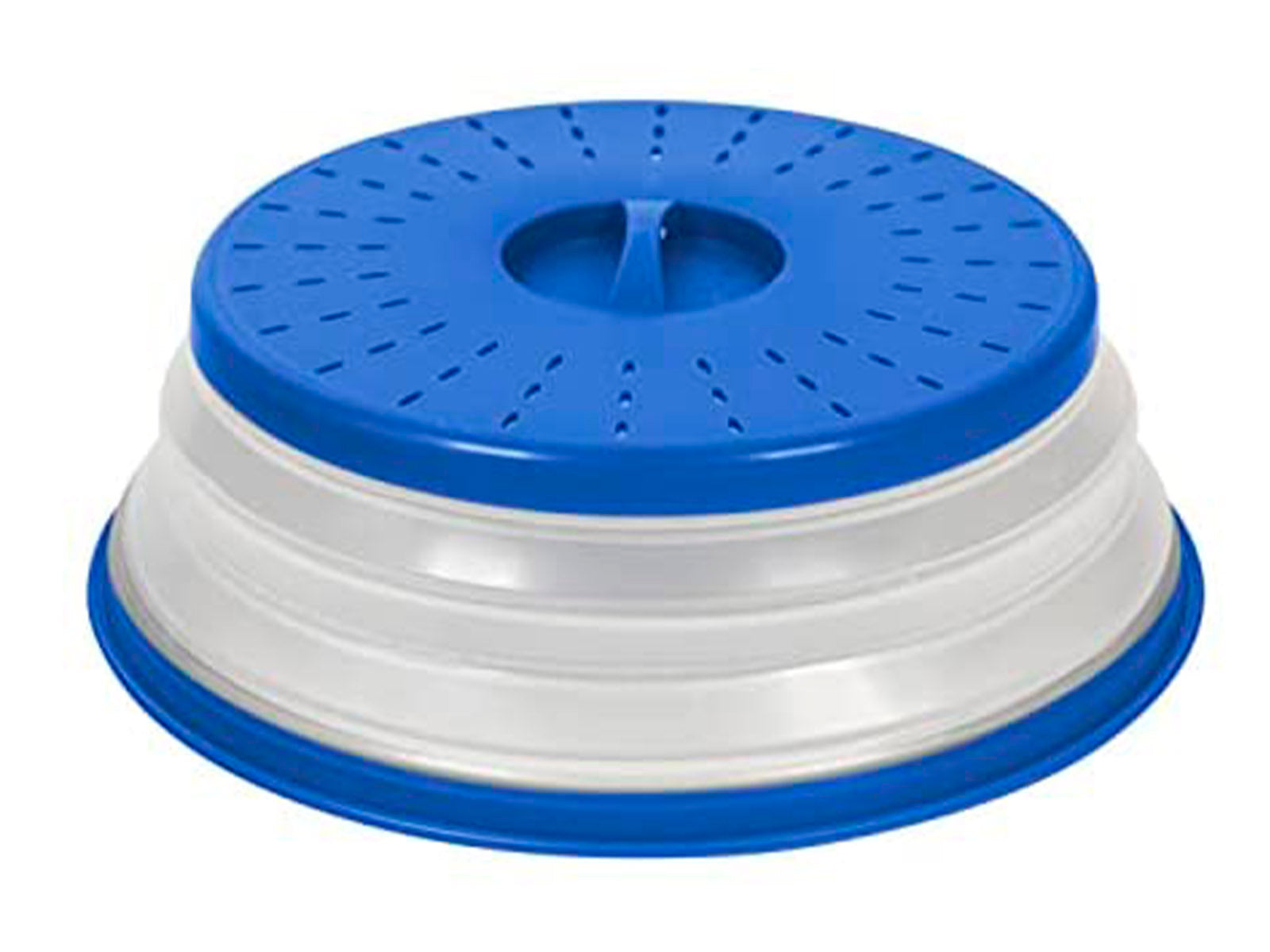 Tapadera para microondas Universal Blue plegable gris Ø26,5 cm