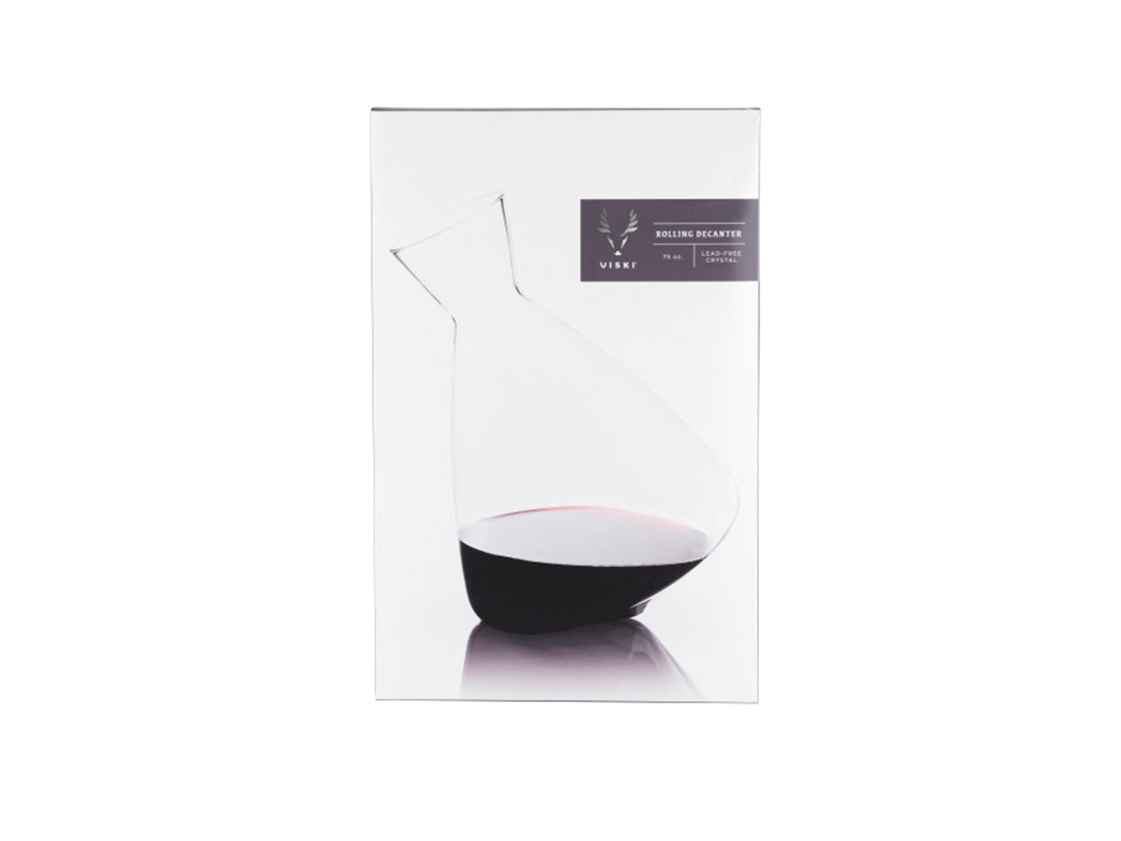 Decantador de Vino de Cristal C/Transparente Viski 
