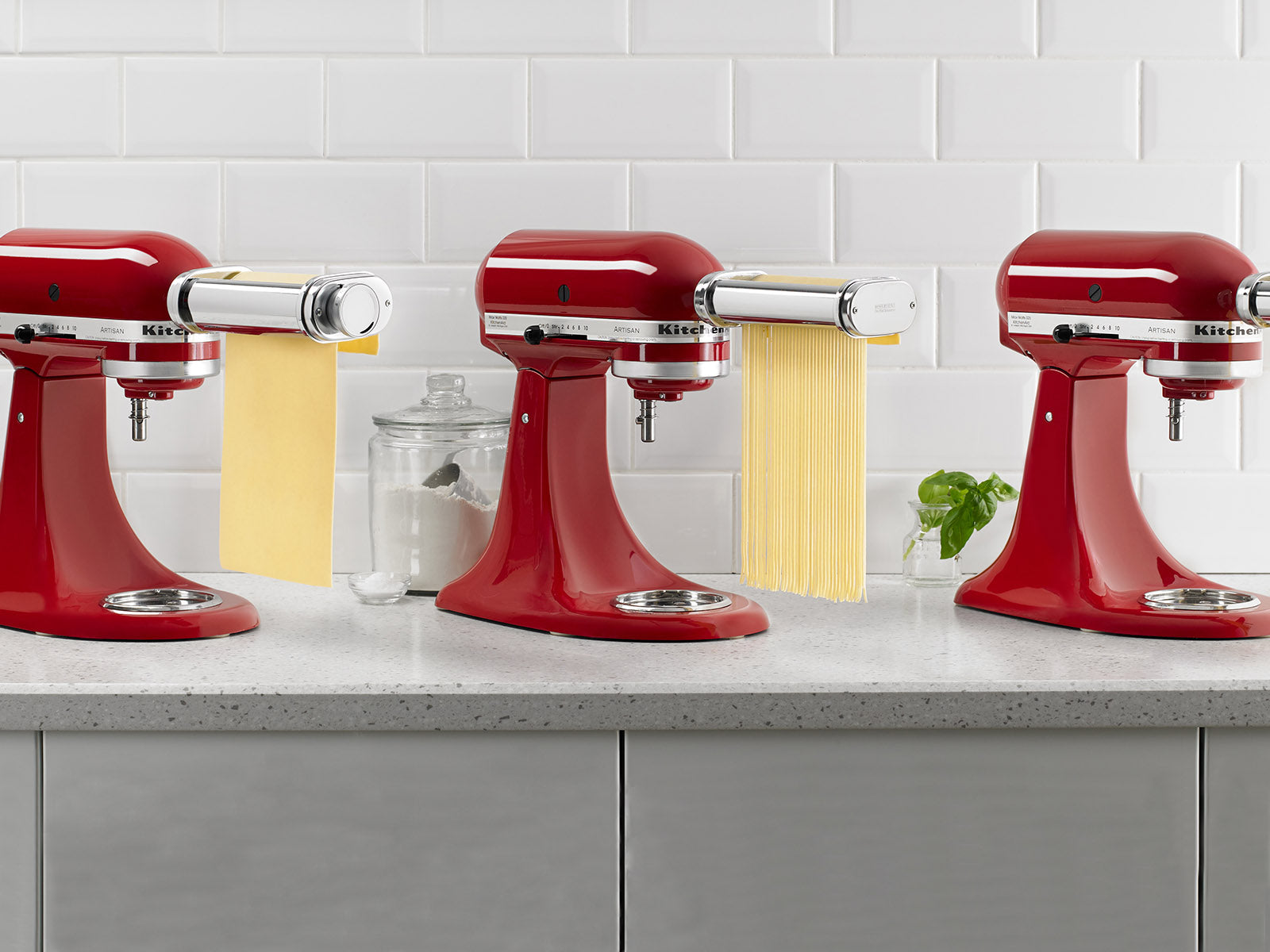 Cortador de Pasta 3 Tipos Cromo KitchenAid