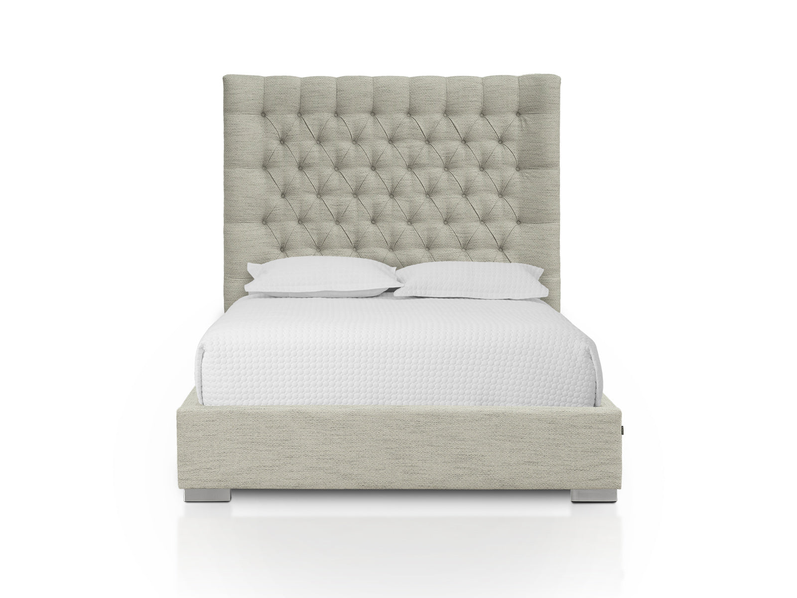 Cama Martini Capitoneada Woodsboro Linen