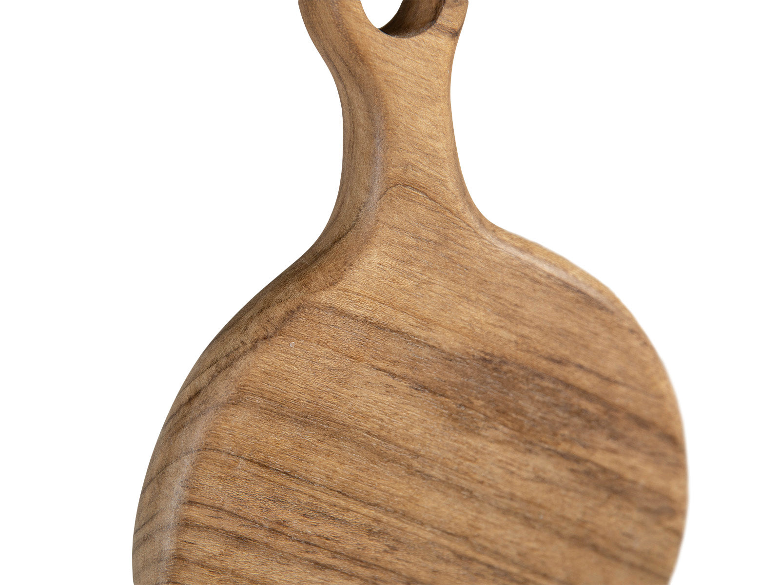 Tabla de Piqueo Circular Mediana Madera C/Natural